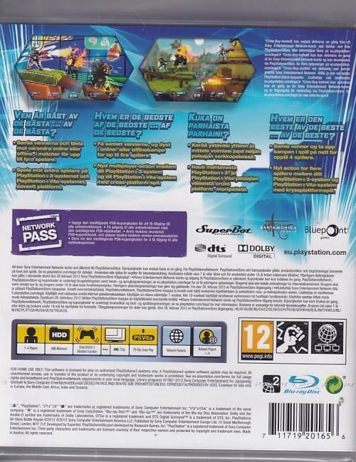 PlayStation All-Stars Battle Royale - i Folie - PS3 (AA Grade) (Genbrug)